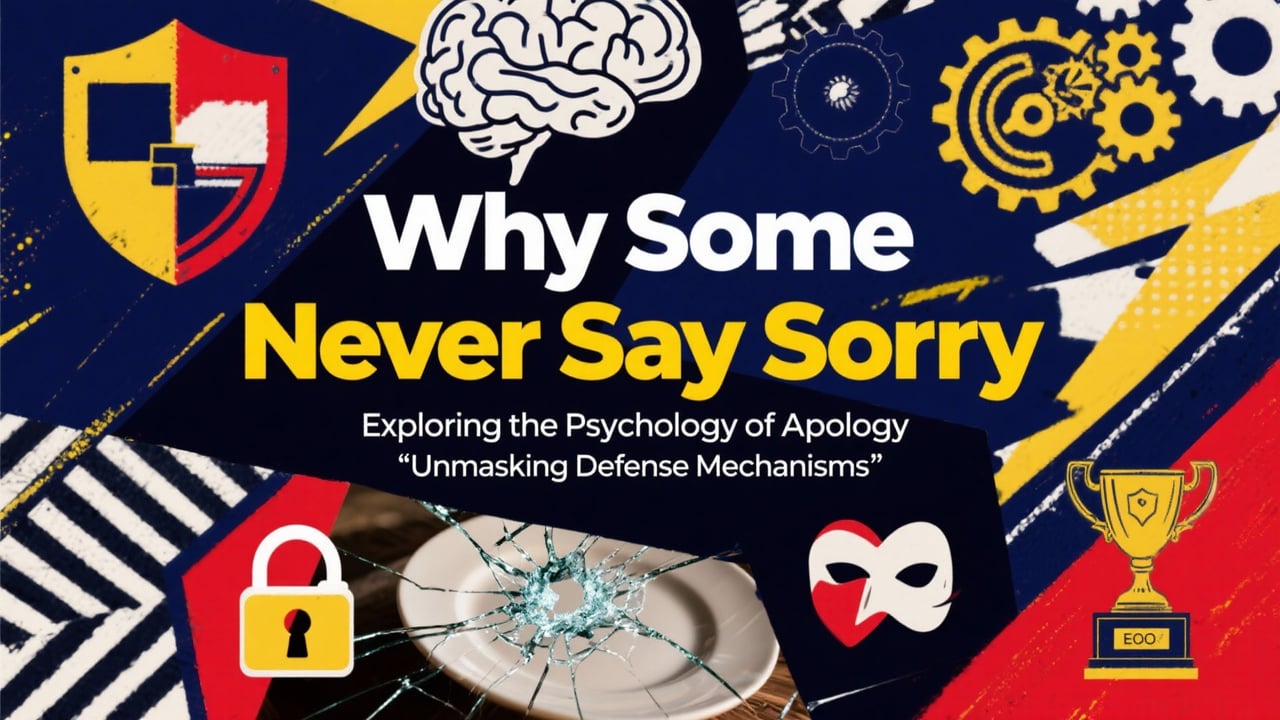 Sorry, Not Sorry: The Psychology of People Who Never Apologize Cover